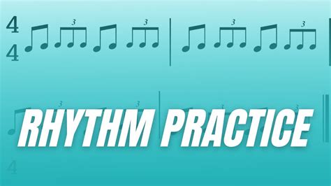 Rhythm Practice [8th Notes And Triplet 8th Notes] Rhythm Clapping Youtube