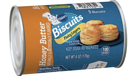 Pillsbury Flaky Layers Honey Butter Biscuits 5 Ct Pillsbury