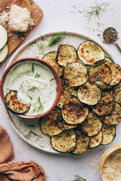 Baked Zucchini Slices With Vegan Parmesan Minimalist Baker Recipes