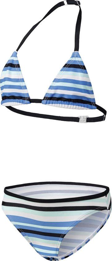 Beco Bikini Meisjes Polyamide Elastaan Turquoise Zwart Maat 164 Bol