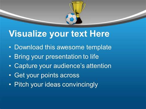 Winner Of Football Game Powerpoint Templates Ppt Backgrounds For Slides ...