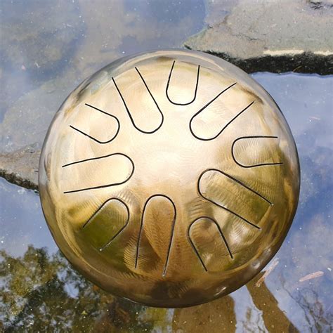432 Hz Steel Tongue Drum 24 cm 9.5''. Relaxing | Etsy
