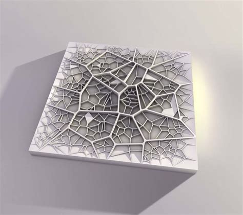 03_voronoi_perspective | Generative design, Architecture model, Parametric design