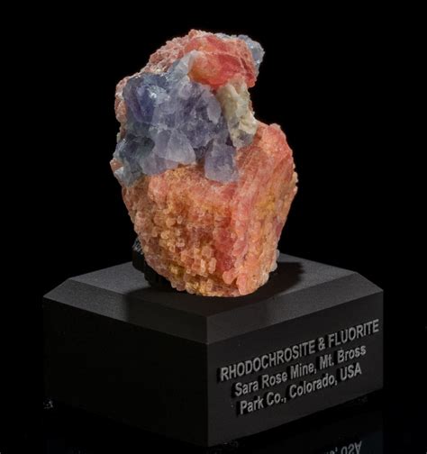 Rhodochrosite Fluorite From Colorado