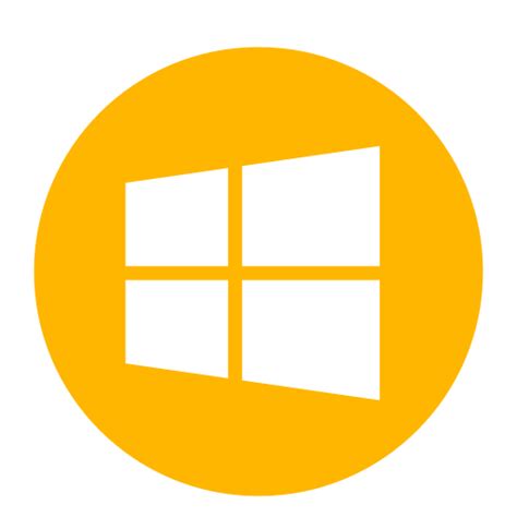 Windows Logo Png Icon Yellow