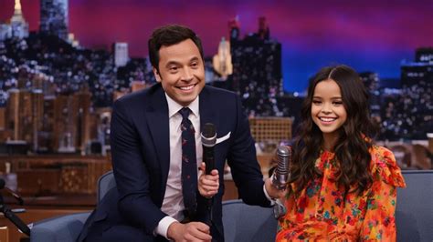 Jenna Ortega On Jimmy Fallon Reliving Her Late Night Moments