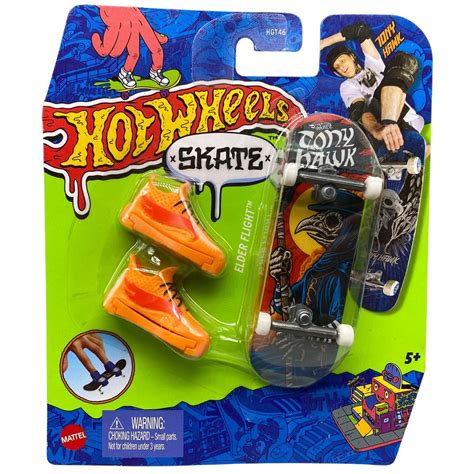 Mattel Hot Wheels fingerboard a boty cm Elder Flight Maxíkovy hračky
