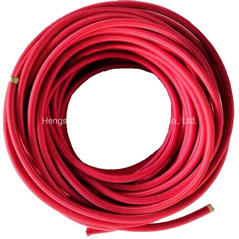 SAE J1532 Oil Cooler Hose Nylon Braided Synthetic CPE Rubber Tube With