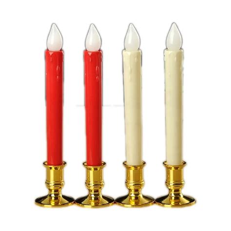 ๑2pcs Taper Candle Holders Traditional Shape Fits Standard Candlestick Silver Conical Column Can