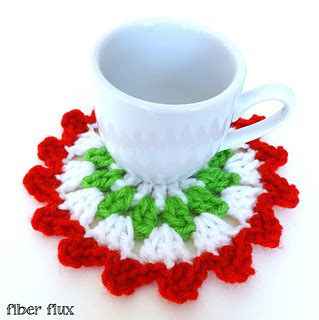 32 Free Crochet Patterns for Awesome Christmas Coasters