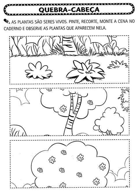 Atividades Sobre Plantas Para Educação Infantil - 60 Atividades sobre Plantas para Imprimir Educação Infantil - Online ...