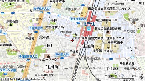 東京都足立区千住 地図（住所一覧から検索） ：マピオン