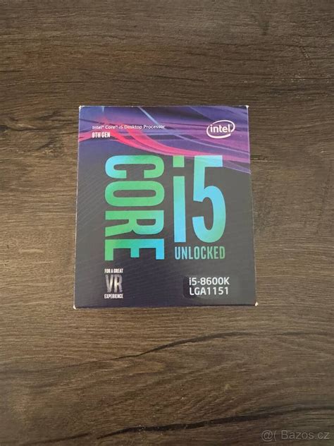 Intel Core i5-8600K Coffee Lake NEJLEVNĚJŠÍ - Sokolov | Bazoš.cz