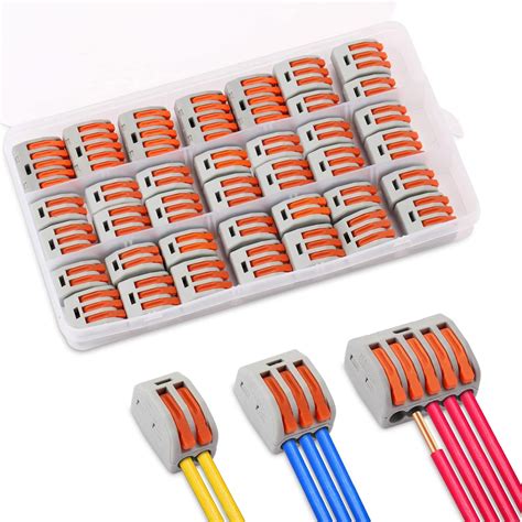 37 pièces Connecteurs électriques kits avec levier de commande domino