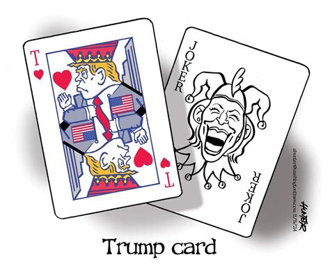 Political Cartoons - The best of Alexander Hunter - Trump card ...