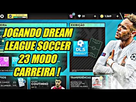 Jogando Dream League Soccer Modo Carreira Aprovado Youtube