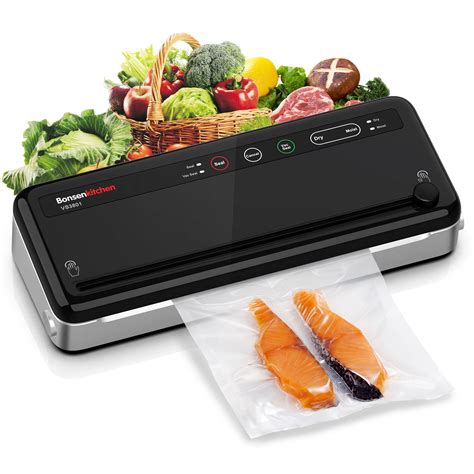 Bonsenkitchen Food Vacuum Sealer For Sous Vide Cooking Food Preserving