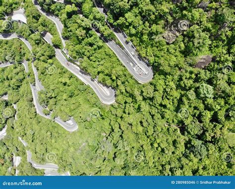 Road to Yercaud Hills stock photo. Image of tree, forest - 280985046