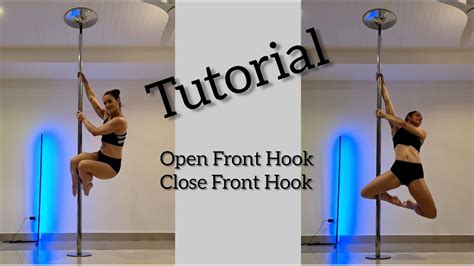 Pole Dance Tutorial Giros Open Front Hook Close Front Hook Youtube