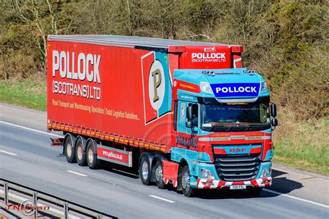 Pollock DAF XF Southbound M74 Near Larkhall Lanarkshir Flickr