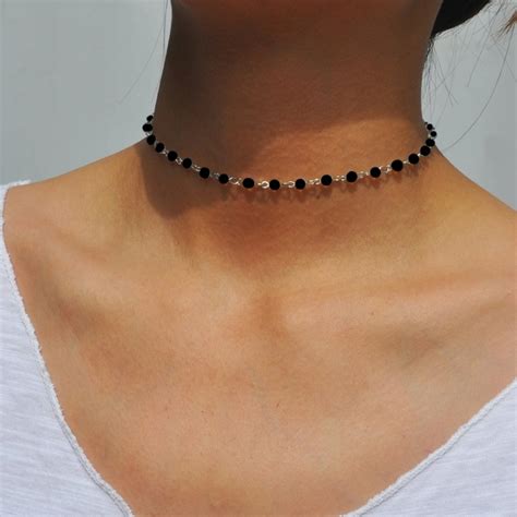 Collier Ras Du Cou Avec Perles Autres Bijouxpendentifs La Boutique