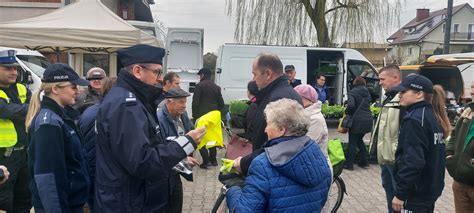 Jednośladem bezpiecznie do celu w Szczercowie Informacje Policja