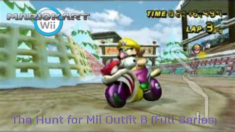 Mario Kart Wii The Hunt For Mii Outfit B Full Series Youtube