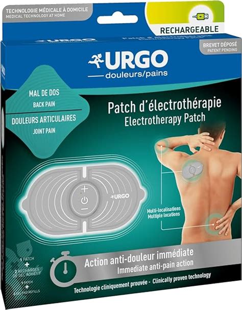 Urgo Patch D Lectroth Rapie Rechargeable Action Anti Douleur