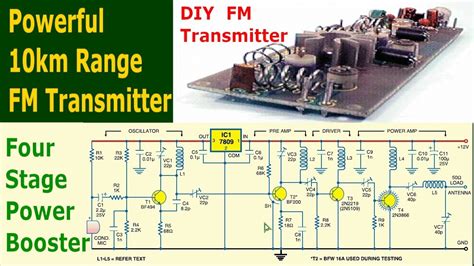 10km Tv Transmitter Circuit Diagram