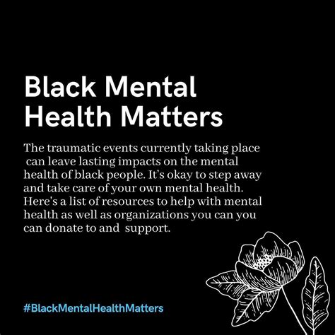 Black Mental Health Matters Quotes Jannie Mays