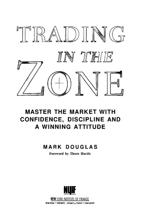 (PDF) Trading in the zone