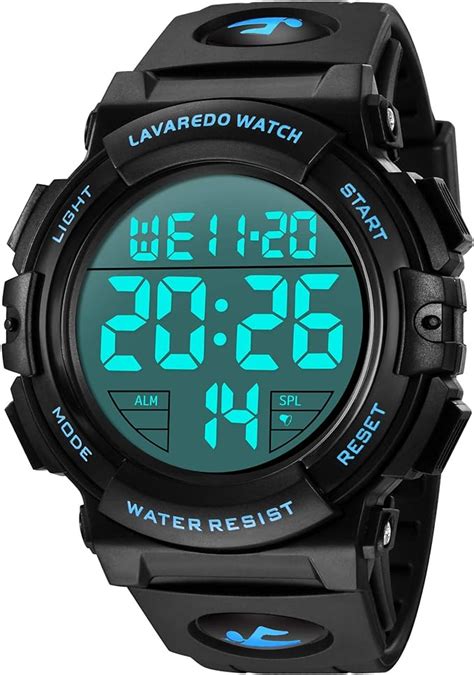 Amazon L Lavaredo Mens Digital Watch Sports Military Watches