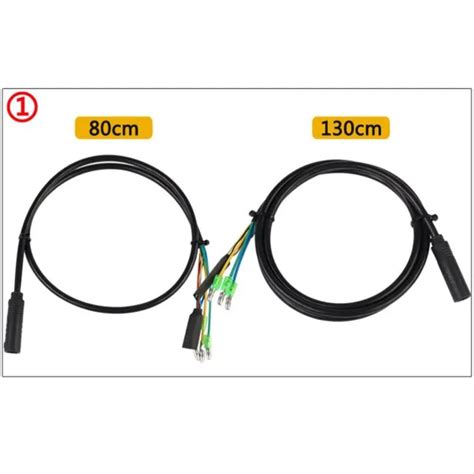 Cable D Extension Premium Cm Pour Moteur De V Lo Lectrique Tanche Et