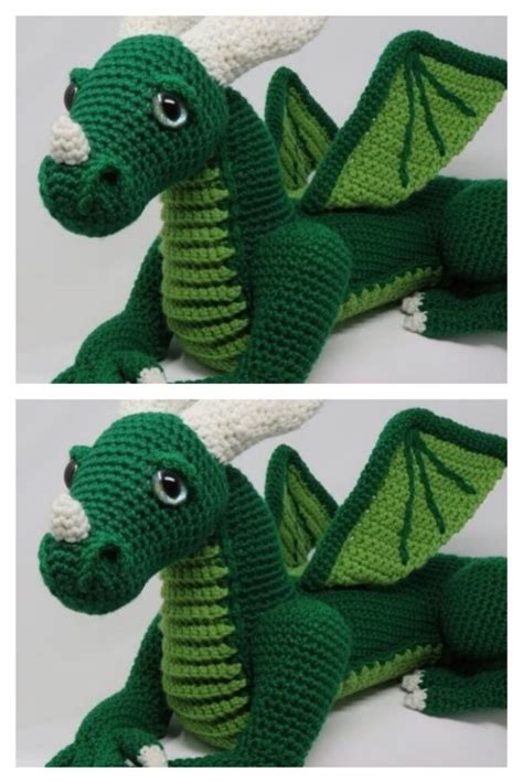 Amigurumi Dragon Hand Puppet Free Crochet Patterns – Free Amigurumi ...