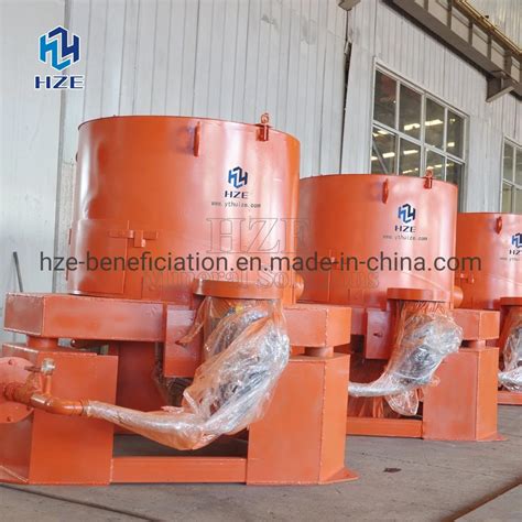 High Recovery Rate Gold Centrifugal Concentrator For Fine Gold Recovery