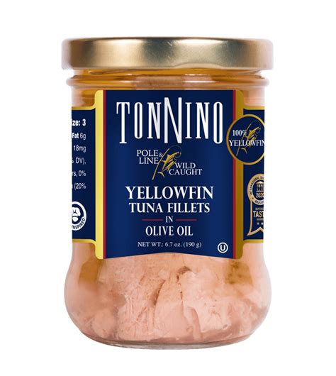 Pole Line Yellowfin Tuna Fillets In Olive Oil Tonnino