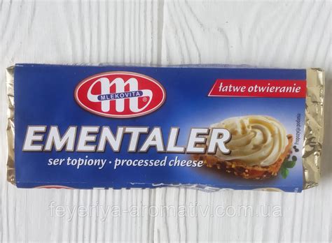 Сырок плавленый Mlekovita Ementaler 100гр (Польша): продажа, цена в ...