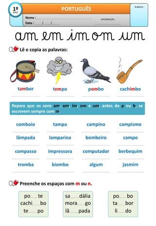 Palavra Com Am Em Im Om Um - am, em, im, om, um.pdf