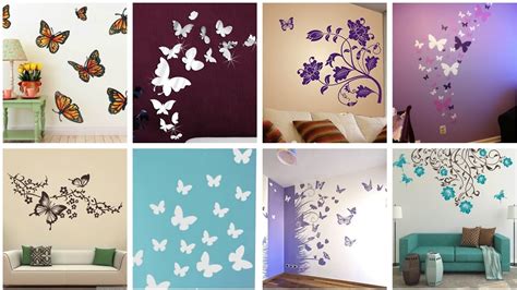 Butterfly Wall Painting Design Ideas Wall Stencil Design