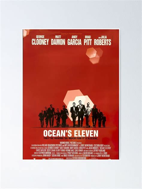 "Vintage Ocean's 11" Poster for Sale by FlickSpot | Redbubble