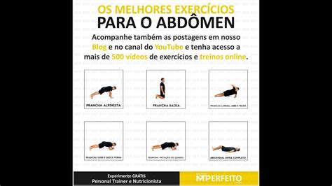 Confira Os Melhores Exerc Cios Para Definir A Barriga Youtube