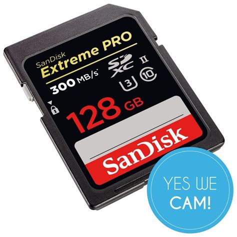 SanDisk Extreme Pro UHS II SDXC 128GB 300MB/s | Günstiger Preis ...
