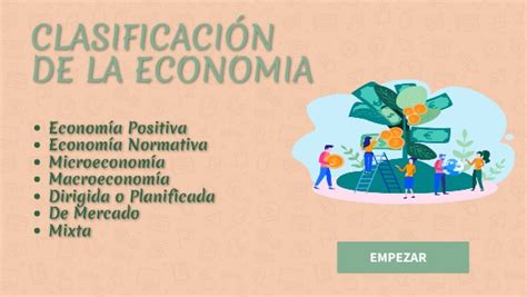 CLASIFICACIÓN DE LA ECONOMÍA