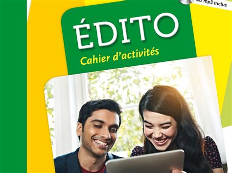 edito b2 cahier d'exercices pdf PDF Cours,Exercices ,Examens