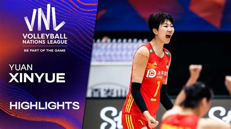 Best Of Yuan Xinyue Vnl Player Highlights Vcp Volleyball