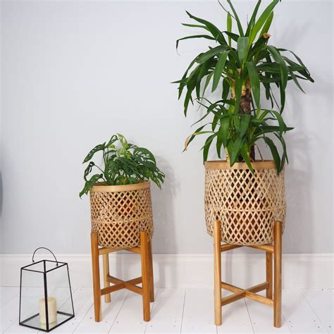 Bamboo Plant Stand Zaza Homes In Bamboo Plants Plant Stand