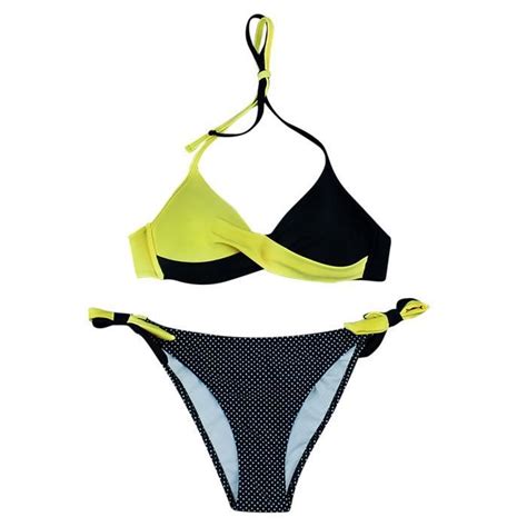 Maillot De Bain Ensemble Deux Pièces Imprimé Bikini À La Mode Femmes ACY YEXL