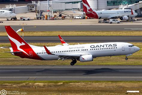 Qantas B737 800 Vh Vyh Taken At Yssysyd Youngkyun Shin Flickr