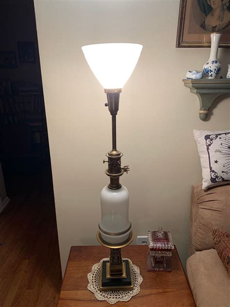 I have a Stiffel table top lamp and shade 36"h also 2 large end tale ...