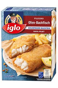 Iglo Fisch Sticks Fischlexikon